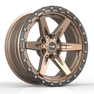 Vortek Offroad – VRT-602 ARGON – Bronze – 17″x9″ 0mm – All weather Wheels – 602179570MBR